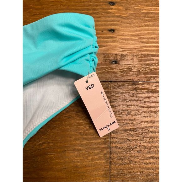 Victoria’s Secret Small NWT bikini bottom the classic hipster turquoise blue - Picture 3 of 7